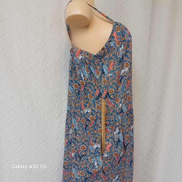 Knox Rose Women Size XL Multicolor Floral Maxi Dress - Picture 6 of 14